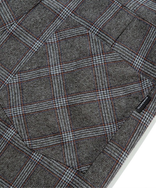 ROMANTIC CROWN(ロマンティッククラウン)の「【ROMANTIC CROWN】GRID CHECK PANTS / ロマンティッククラウン グリッド チェック パンツ / セットアップ対応(その他パンツ・メンズ・チャコールグレー/グレー・SMALL/MEDIUM/LARGE/X-LARGE)」の10枚目の写真