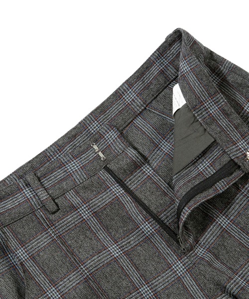 ROMANTIC CROWN(ロマンティッククラウン)の「【ROMANTIC CROWN】GRID CHECK PANTS / ロマンティッククラウン グリッド チェック パンツ / セットアップ対応(その他パンツ・メンズ・チャコールグレー/グレー・SMALL/MEDIUM/LARGE/X-LARGE)」の8枚目の写真