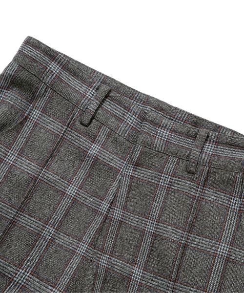 ROMANTIC CROWN(ロマンティッククラウン)の「【ROMANTIC CROWN】GRID CHECK PANTS / ロマンティッククラウン グリッド チェック パンツ / セットアップ対応(その他パンツ・メンズ・チャコールグレー/グレー・SMALL/MEDIUM/LARGE/X-LARGE)」の7枚目の写真