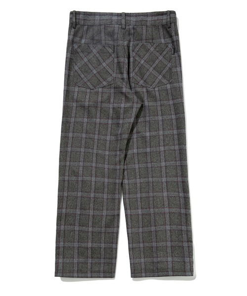 ROMANTIC CROWN(ロマンティッククラウン)の「【ROMANTIC CROWN】GRID CHECK PANTS / ロマンティッククラウン グリッド チェック パンツ / セットアップ対応(その他パンツ・メンズ・チャコールグレー/グレー・SMALL/MEDIUM/LARGE/X-LARGE)」の5枚目の写真