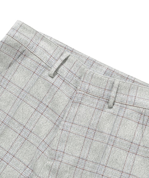 ROMANTIC CROWN(ロマンティッククラウン)の「【ROMANTIC CROWN】GRID CHECK PANTS / ロマンティッククラウン グリッド チェック パンツ / セットアップ対応(その他パンツ・メンズ・チャコールグレー/グレー・SMALL/MEDIUM/LARGE/X-LARGE)」の17枚目の写真