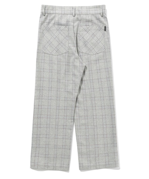 ROMANTIC CROWN(ロマンティッククラウン)の「【ROMANTIC CROWN】GRID CHECK PANTS / ロマンティッククラウン グリッド チェック パンツ / セットアップ対応(その他パンツ・メンズ・チャコールグレー/グレー・SMALL/MEDIUM/LARGE/X-LARGE)」の15枚目の写真