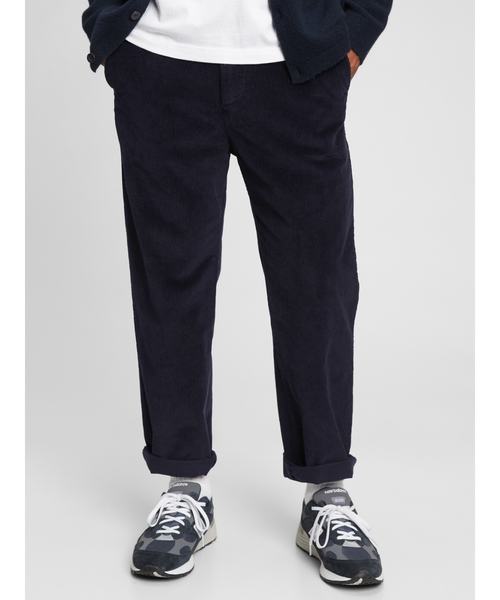 GAP(ギャップ)の「GapFlex リラックステーパード コーデュロイ プルオンパンツ(その他パンツ・メンズ・その他1/その他/ブラウン/ネイビー・L/XL/M/S/XS)」の11枚目の写真