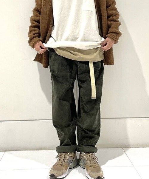 GAP(ギャップ)の「GapFlex リラックステーパード コーデュロイ プルオンパンツ(その他パンツ・メンズ・その他1/その他/ブラウン/ネイビー・L/XL/M/S/XS)」の3枚目の写真