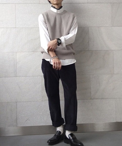 GAP(ギャップ)の「GapFlex リラックステーパード コーデュロイ プルオンパンツ(その他パンツ・メンズ・その他1/その他/ブラウン/ネイビー・L/XL/M/S/XS)」の17枚目の写真