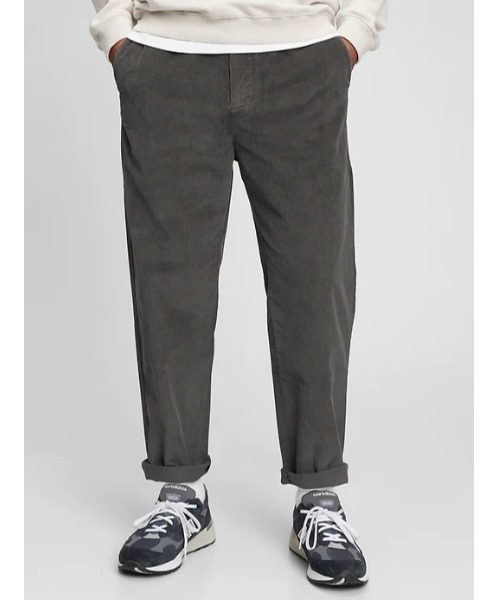 GAP(ギャップ)の「GapFlex リラックステーパード コーデュロイ プルオンパンツ(その他パンツ・メンズ・その他1/その他/ブラウン/ネイビー・L/XL/M/S/XS)」の14枚目の写真