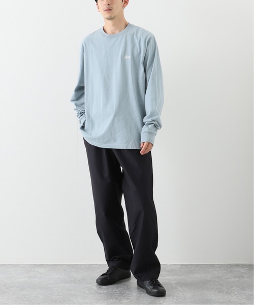 STUSSY（ステューシー）の「【STUSSY / ステューシー】Stock Logo Ls Crew（Tシャツ/カットソー・メンズ・チャコールグレー/ブラック/ホワイト/スカイブルー・MEDIUM/LARGE/X-LARGE）」の13枚目の写真