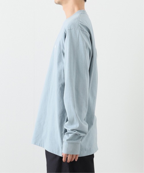 STUSSY（ステューシー）の「【STUSSY / ステューシー】Stock Logo Ls Crew（Tシャツ/カットソー・メンズ・チャコールグレー/ブラック/ホワイト/スカイブルー・MEDIUM/LARGE/X-LARGE）」の9枚目の写真