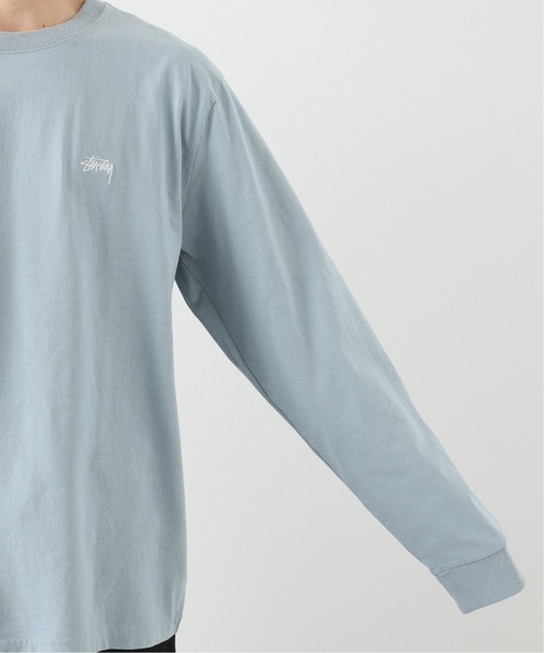 STUSSY（ステューシー）の「【STUSSY / ステューシー】Stock Logo Ls Crew（Tシャツ/カットソー・メンズ・チャコールグレー/ブラック/ホワイト/スカイブルー・MEDIUM/LARGE/X-LARGE）」の20枚目の写真