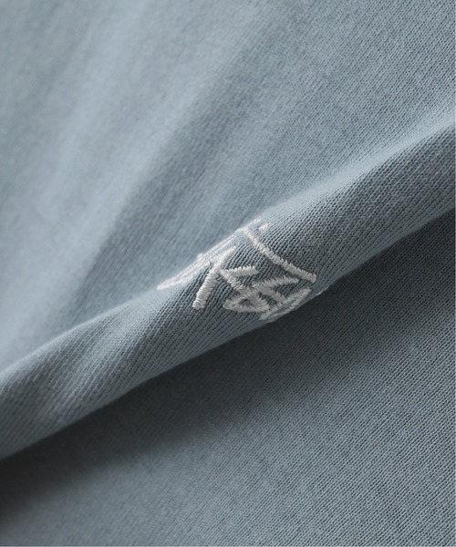 STUSSY（ステューシー）の「【STUSSY / ステューシー】Stock Logo Ls Crew（Tシャツ/カットソー・メンズ・チャコールグレー/ブラック/ホワイト/スカイブルー・MEDIUM/LARGE/X-LARGE）」の8枚目の写真