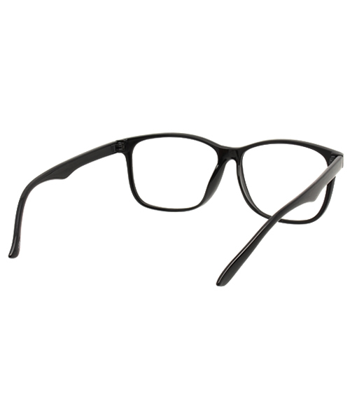 WEGO（ウィゴー）の「WEGO/レンズ無しウェリントンタイプ（メガネ・メンズ・ブラック/ブラウン系その他・FREE）」の5枚目の写真