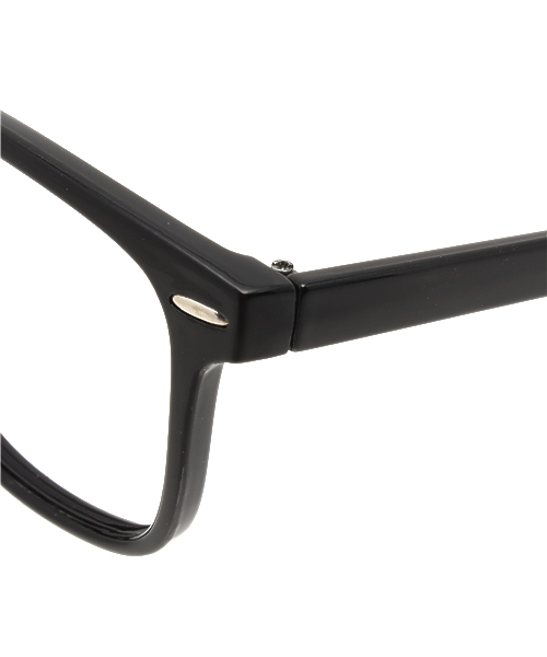 WEGO（ウィゴー）の「WEGO/レンズ無しウェリントンタイプ（メガネ・メンズ・ブラック/ブラウン系その他・FREE）」の6枚目の写真