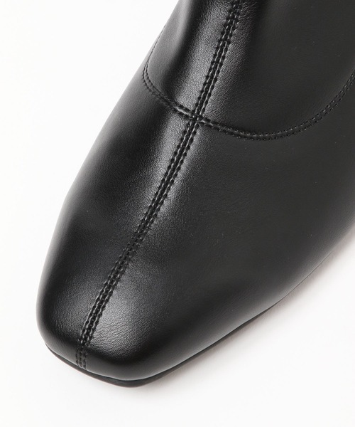 GLOBAL WORK（グローバルワーク）の「らくっション撥水ストレッチローヒールブーツ/214691（ブーツ・レディース・ブラック/オフホワイト/その他/ブラウン系その他7・X-LARGE/MEDIUM/LARGE/SMALL）」の7枚目の写真