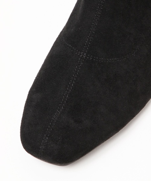 GLOBAL WORK（グローバルワーク）の「らくっション撥水ストレッチローヒールブーツ/214691（ブーツ・レディース・ブラック/オフホワイト/その他/ブラウン系その他7・X-LARGE/MEDIUM/LARGE/SMALL）」の5枚目の写真