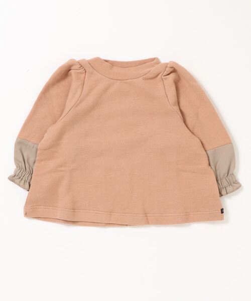 quoti use fith（クゥオティ　ユース　フィス）の「裏毛 長袖 フレアスウェット（スウェット・キッズ・ホワイト/ネイビー/オレンジ・80/90/100/110/120/130）」の7枚目の写真