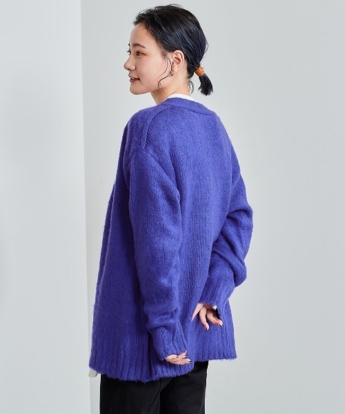 cepo（セポ）の「カラフルカーデ（カーディガン/ボレロ・レディース・ブラウン/レッド/ライム/ブルー/グリーン/モカ・M）」の8枚目の写真