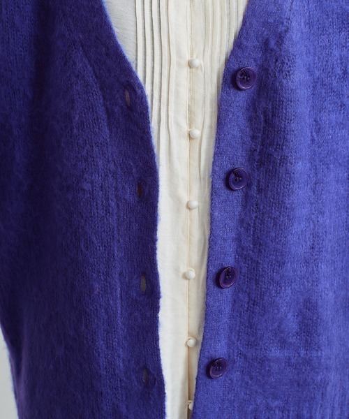 cepo（セポ）の「カラフルカーデ（カーディガン/ボレロ・レディース・ブラウン/レッド/ライム/ブルー/グリーン/モカ・M）」の11枚目の写真