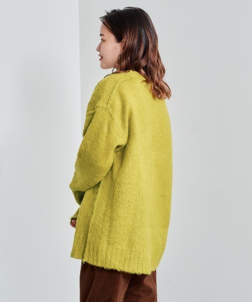 cepo（セポ）の「カラフルカーデ（カーディガン/ボレロ・レディース・ブラウン/レッド/ライム/ブルー/グリーン/モカ・M）」の17枚目の写真