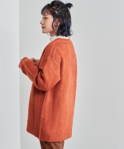 cepo（セポ）の「カラフルカーデ（カーディガン/ボレロ・レディース・ブラウン/レッド/ライム/ブルー/グリーン/モカ・M）」の21枚目の写真