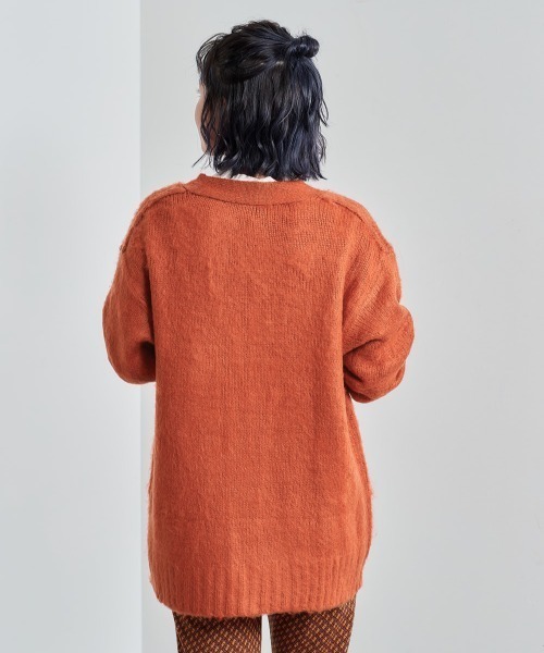 cepo（セポ）の「カラフルカーデ（カーディガン/ボレロ・レディース・ブラウン/レッド/ライム/ブルー/グリーン/モカ・M）」の22枚目の写真