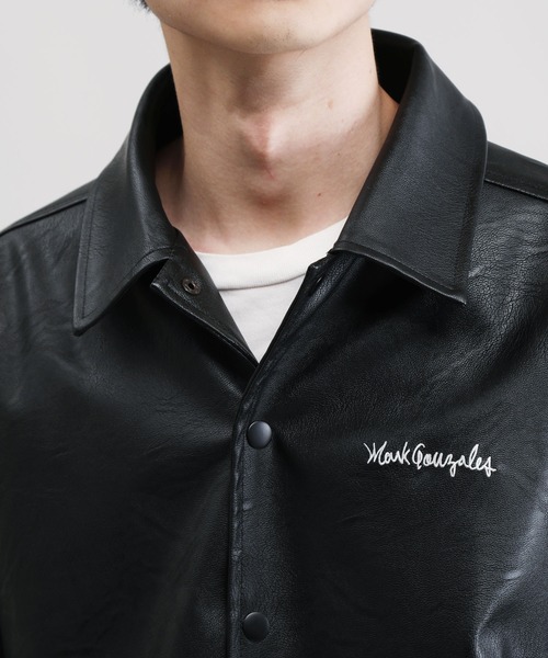 Mark Gonzales(マーク・ゴンザレス)の「Mark Gonzales / マークゴンザレス 別注 コラボ コーチジャケット(ブルゾン・メンズ・ブラック系その他/ブラック系その他2・MEDIUM/LARGE)」の21枚目の写真