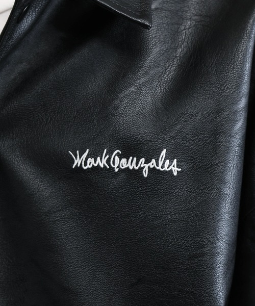 Mark Gonzales(マーク・ゴンザレス)の「Mark Gonzales / マークゴンザレス 別注 コラボ コーチジャケット(ブルゾン・メンズ・ブラック系その他/ブラック系その他2・MEDIUM/LARGE)」の9枚目の写真