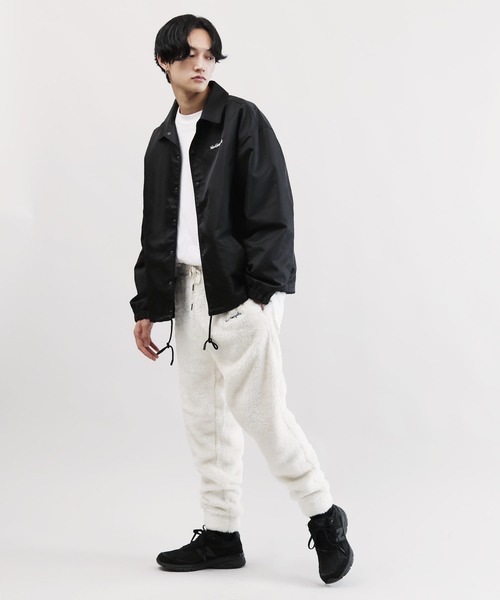 Mark Gonzales(マーク・ゴンザレス)の「Mark Gonzales / マークゴンザレス 別注 コラボ コーチジャケット(ブルゾン・メンズ・ブラック系その他/ブラック系その他2・MEDIUM/LARGE)」の3枚目の写真