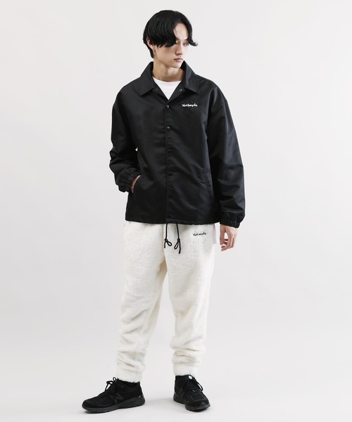 Mark Gonzales(マーク・ゴンザレス)の「Mark Gonzales / マークゴンザレス 別注 コラボ コーチジャケット(ブルゾン・メンズ・ブラック系その他/ブラック系その他2・MEDIUM/LARGE)」の8枚目の写真