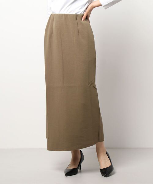 Lui's（ルイス）の「サイドベンツスリットストレートスカート（スカート・レディース・カーキ/ライトグレー/ブラック・FREE）」の13枚目の写真