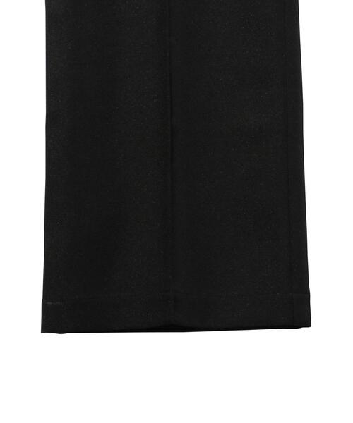 NULABEL ブラック スラックス NULABEL（ニューレーベル）の「NULABEL WORK DRESS TROUSER