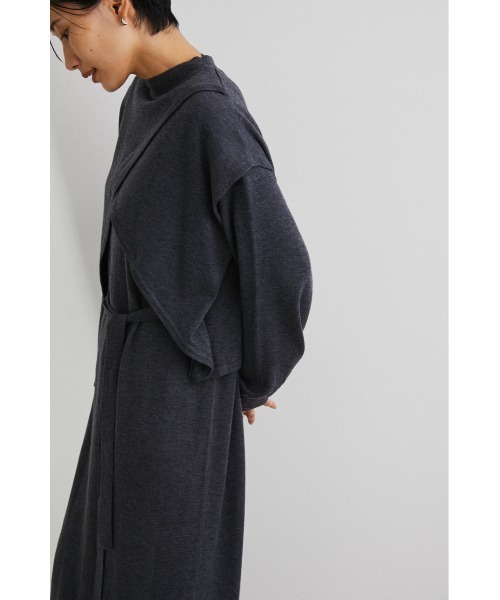 STYLEMIXER(スタイルミキサー)の「2ピースベストレイヤードニットワンピース(ワンピース・レディース・グレー/ベージュ/ブラック・MEDIUM/SMALL)」の16枚目の写真