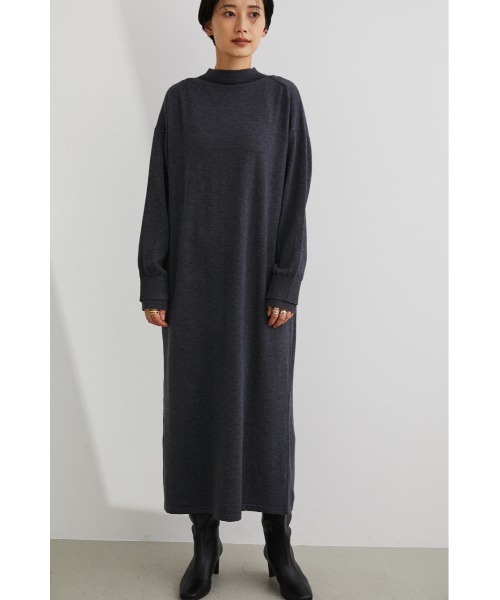 STYLEMIXER(スタイルミキサー)の「2ピースベストレイヤードニットワンピース(ワンピース・レディース・グレー/ベージュ/ブラック・MEDIUM/SMALL)」の19枚目の写真