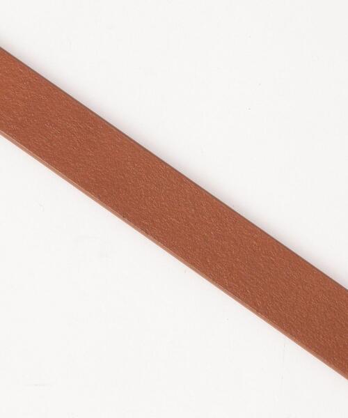 coen（コーエン）の「レザーナローベルト（ベルト・メンズ・ブラック/ダークブラウン/ブラウン・FREE）」の10枚目の写真