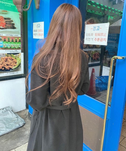 Mayree(メイリー)の「【Mayree】スリットロングガウンコート 2021AW(チェスターコート・レディース・ブラック/モカ/アイボリー・FREE)」の21枚目の写真