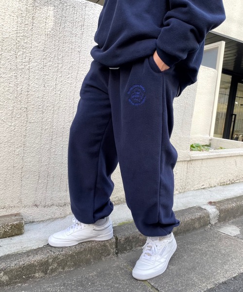 WHO'S WHO gallery（フーズフーギャラリー）の「【KOOKY'N/クーキー】BRONXフリースパンツ（その他パンツ・メンズ・ブラック/ネイビー/グレー/グリーン/クリーム/マスタード・FREE）」の5枚目の写真