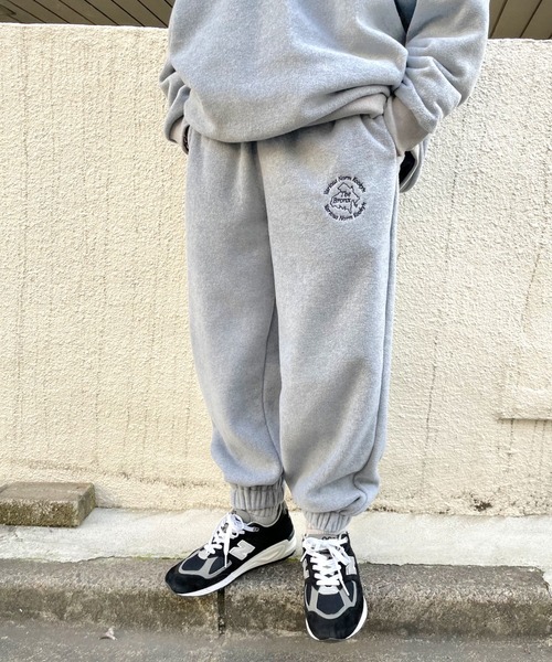 WHO'S WHO gallery（フーズフーギャラリー）の「【KOOKY'N/クーキー】BRONXフリースパンツ（その他パンツ・メンズ・ブラック/ネイビー/グレー/グリーン/クリーム/マスタード・FREE）」の2枚目の写真
