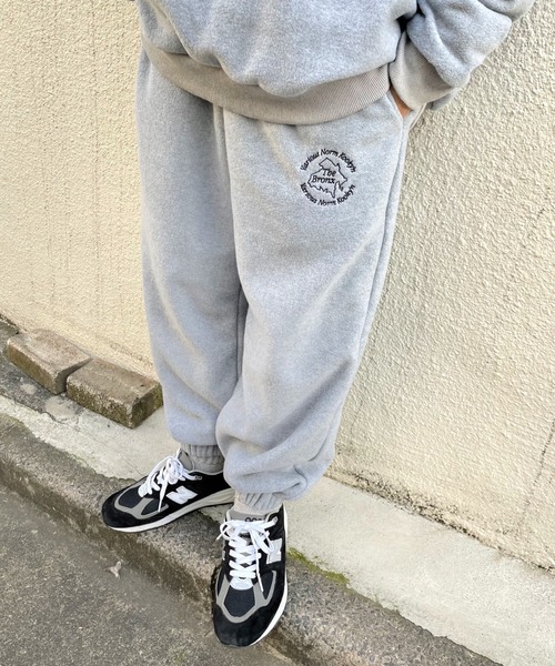 WHO'S WHO gallery（フーズフーギャラリー）の「【KOOKY'N/クーキー】BRONXフリースパンツ（その他パンツ・メンズ・ブラック/ネイビー/グレー/グリーン/クリーム/マスタード・FREE）」の19枚目の写真