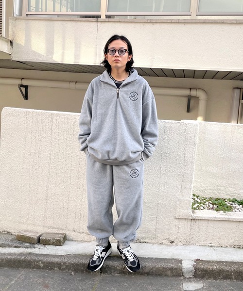 WHO'S WHO gallery（フーズフーギャラリー）の「【KOOKY'N/クーキー】BRONXフリースパンツ（その他パンツ・メンズ・ブラック/ネイビー/グレー/グリーン/クリーム/マスタード・FREE）」の21枚目の写真