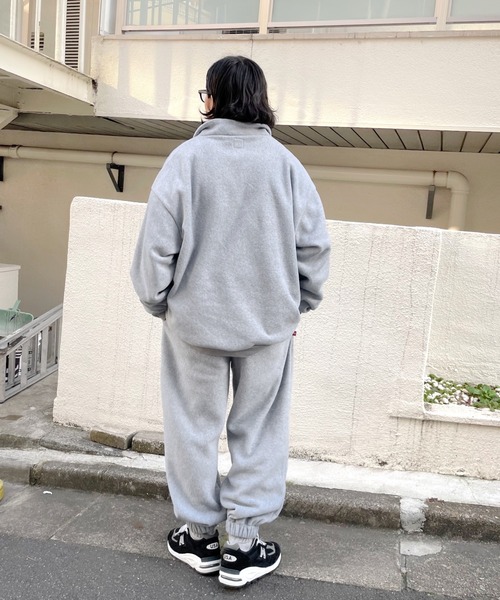 WHO'S WHO gallery（フーズフーギャラリー）の「【KOOKY'N/クーキー】BRONXフリースパンツ（その他パンツ・メンズ・ブラック/ネイビー/グレー/グリーン/クリーム/マスタード・FREE）」の22枚目の写真