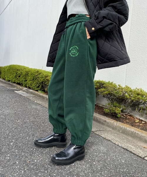 WHO'S WHO gallery（フーズフーギャラリー）の「【KOOKY'N/クーキー】BRONXフリースパンツ（その他パンツ・メンズ・ブラック/ネイビー/グレー/グリーン/クリーム/マスタード・FREE）」の7枚目の写真