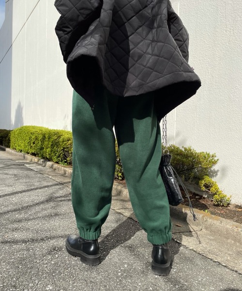 WHO'S WHO gallery（フーズフーギャラリー）の「【KOOKY'N/クーキー】BRONXフリースパンツ（その他パンツ・メンズ・ブラック/ネイビー/グレー/グリーン/クリーム/マスタード・FREE）」の8枚目の写真