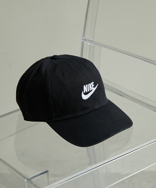 NIKE（ナイキ）の「＜ZOZO限定＞【NIKE】UNISEXウォッシュドキャップ（キャップ・レディース・ブラック・FREE）」の3枚目の写真