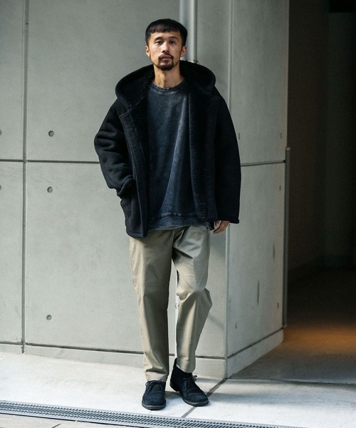 CHEVRE（シェーブル）の「『別注』CHEVRE×Sonny Label　MilitaryBranketダッフル（ダッフルコート・メンズ・ブラック/ブラウン・40/42）」の10枚目の写真