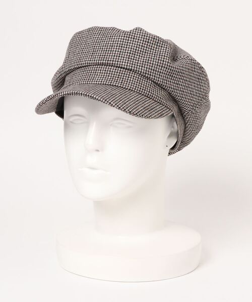 earth music&ecology（アースミュージックアンドエコロジー）の「チェックマリンキャップ＊（キャップ・レディース・その他12/ブラウン系その他4・FREE）」の2枚目の写真