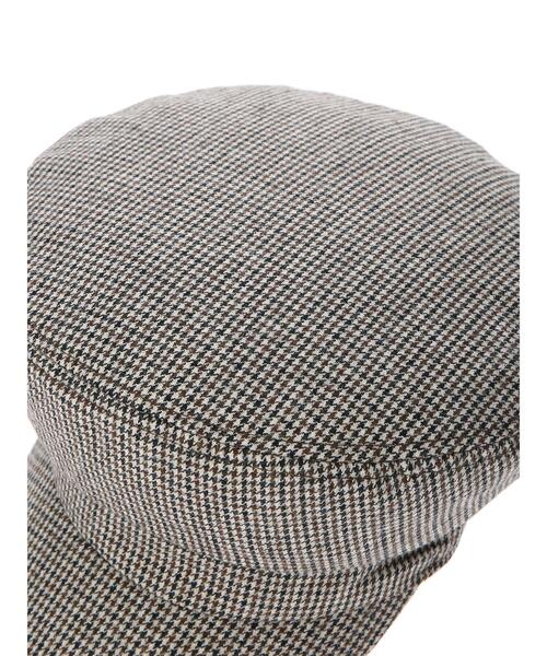 earth music&ecology（アースミュージックアンドエコロジー）の「チェックマリンキャップ＊（キャップ・レディース・その他12/ブラウン系その他4・FREE）」の10枚目の写真