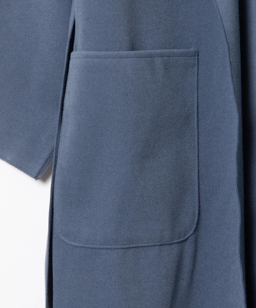 WEGO（ウィゴー）の「WEGO/【ZOZOTOWN＆一部店限定】テーラードフェイクウールコート（ステンカラーコート・レディース・アイボリー/ベージュ/ブルー・FREE）」の11枚目の写真