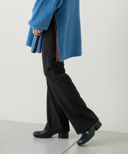 Kastane（カスタネ）の「丸ヒールミドルブーツ（ブーツ・レディース・ブラック/ブラウン・38/39/37）」の6枚目の写真