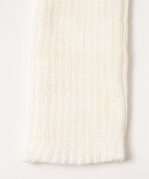 WEGO(ウィゴー)の「WEGO/レッグウォーマー(レッグウォーマー・レディース・ホワイト/ブラック・FREE)」の4枚目の写真