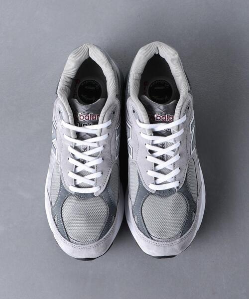 NEW BALANCE（ニューバランス）の「＜New Balance(ニューバランス)＞ M990 v3 GRY/スニーカー■■■（スニーカー・メンズ・ライトグレー・29cm/27cm/26cm/27.5cm/28.5cm/25cm/28cm/25.5cm/26.5cm）」の4枚目の写真
