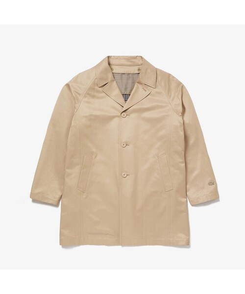 LACOSTE（ラコステ）の「着脱ライニング付き撥水チェスターコート（チェスターコート・メンズ・ブラック/ベージュ・52/48/50/46）」の15枚目の写真